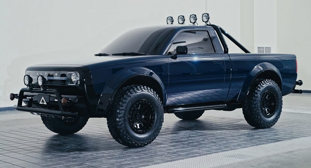  Alpha Unveils Its Wolf Electric Pickup Truck In The Flesh