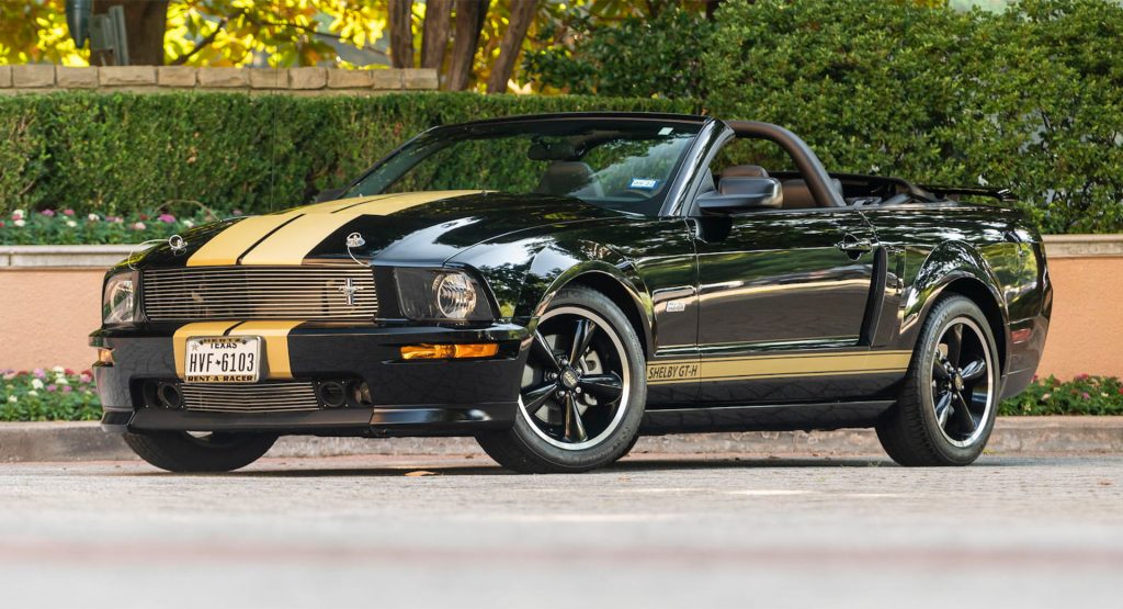  This Ford Mustang Shelby GT-H Convertible Used To Be A Hertz Rental Car