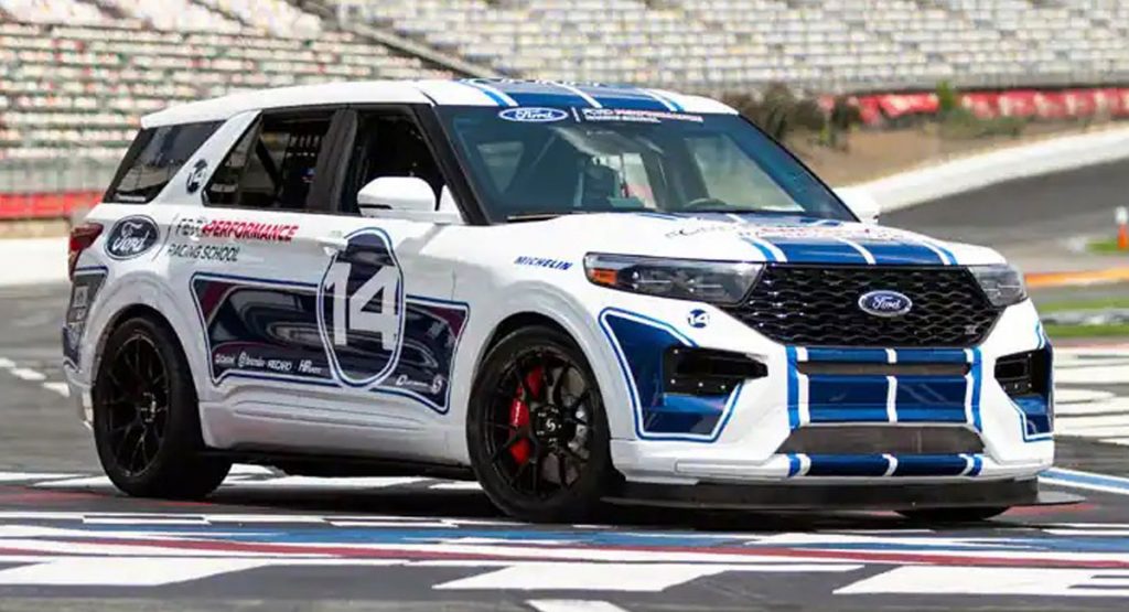  Ford Performance Turns The Explorer ST Into A Track Vehicle