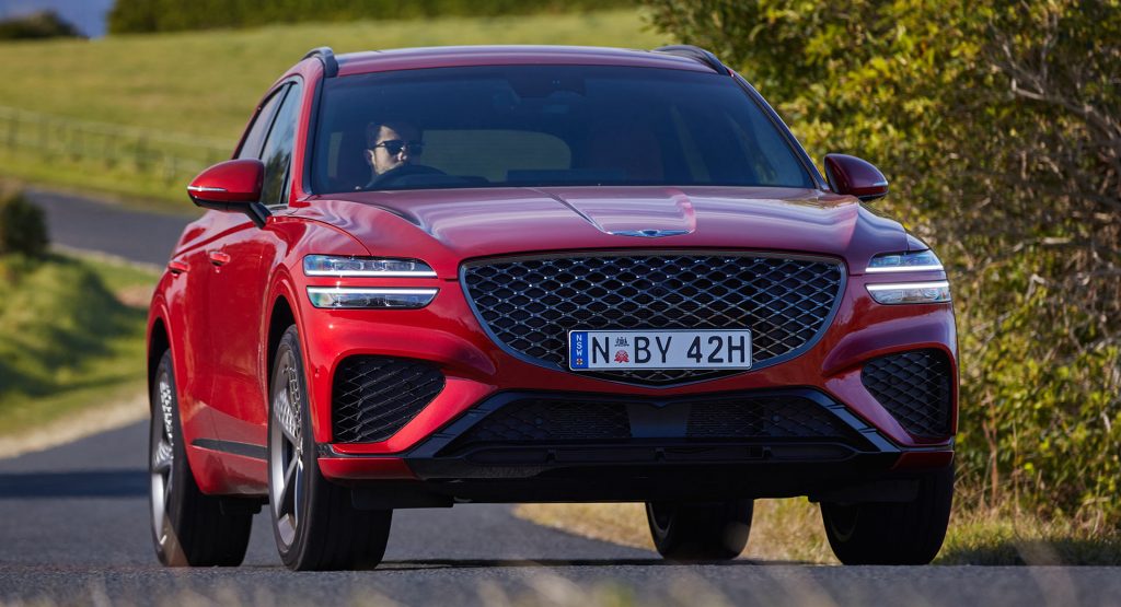  2021 Genesis GV70 Lands Down Under With Three Engine Options