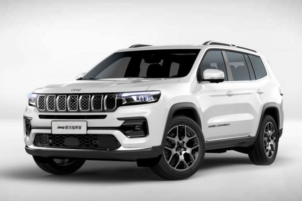 Facelifted Jeep Grand Commander Unveiled For China With Minor Design ...