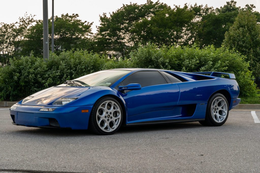 Monterey Blue 2001 Lamborghini Diablo VT 6.0 Is Dripping With Sex ...