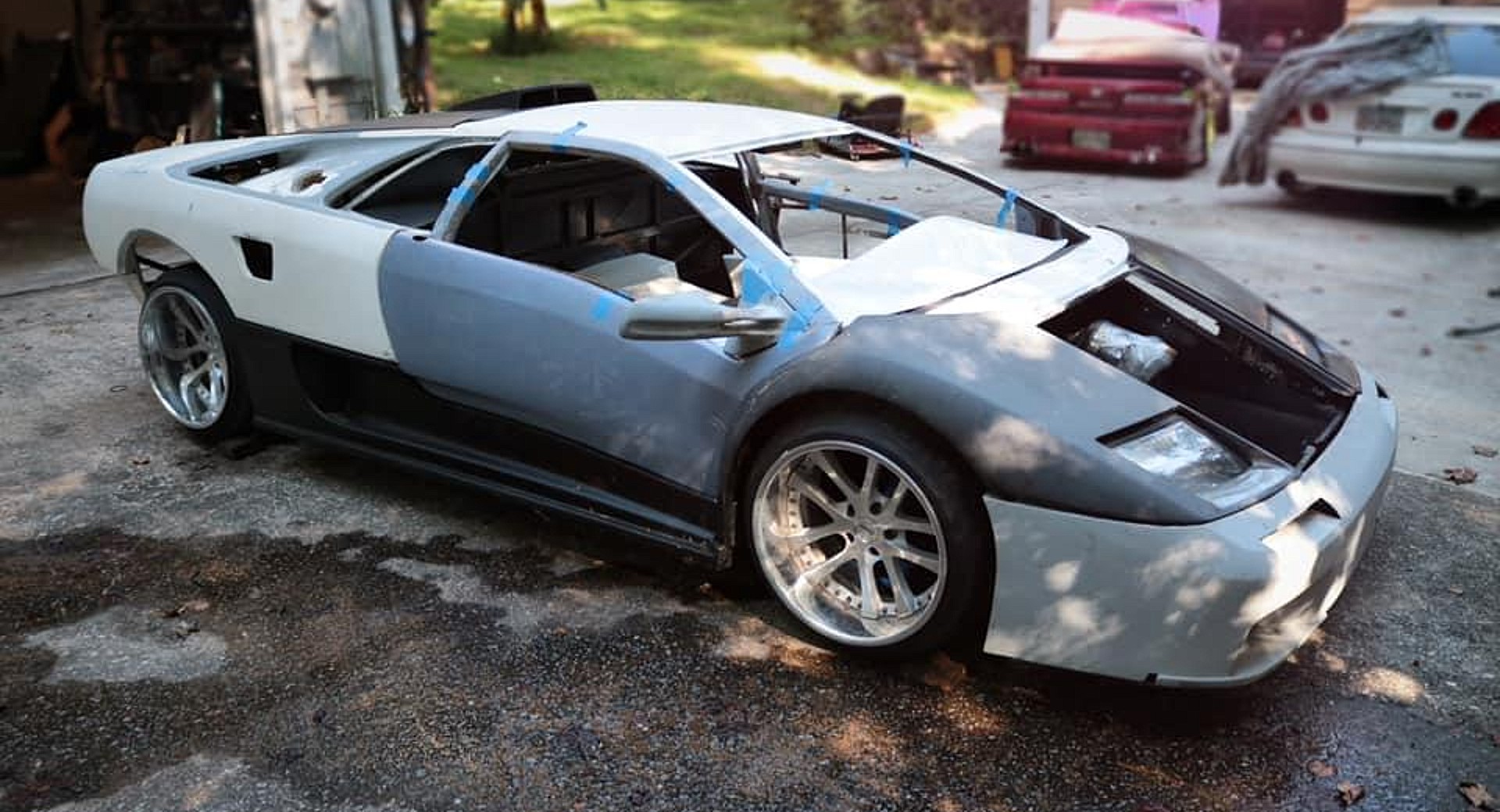 An Unfinished Lamborghini Diablo Replica Is One Way To Blow $30,000 |  Carscoops