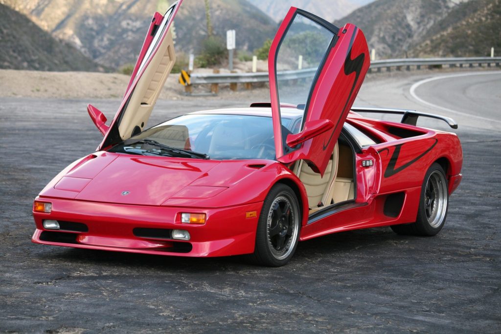 Red And Black 1998 Diablo SV Is As Brash As Lamborghinis Get | Carscoops