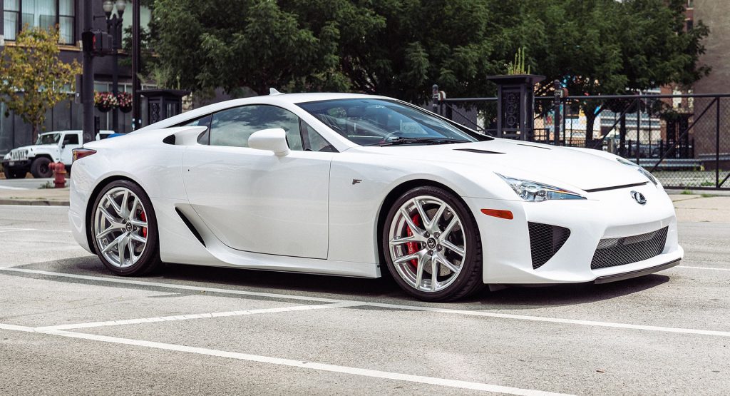 This Pristine Lexus LFA Has Only Ever Been Driven 177 Miles Carscoops