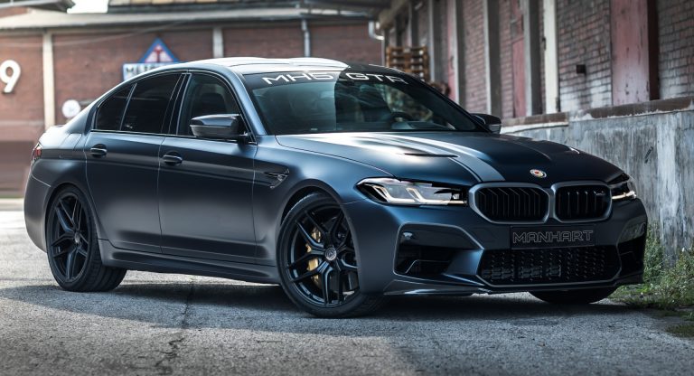 Manhart's Mh5 Gtr Is A 777-hp One-off Based On The Bmw M5 Cs 