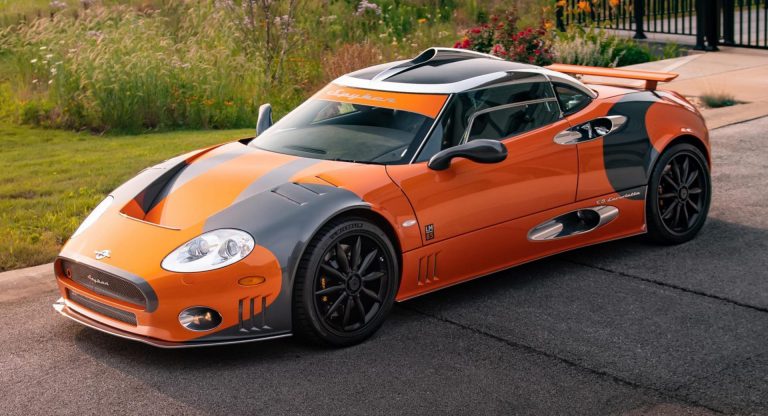 This Spyker C8 Laviolette LM85 Is One Way To Make A Statement | Carscoops