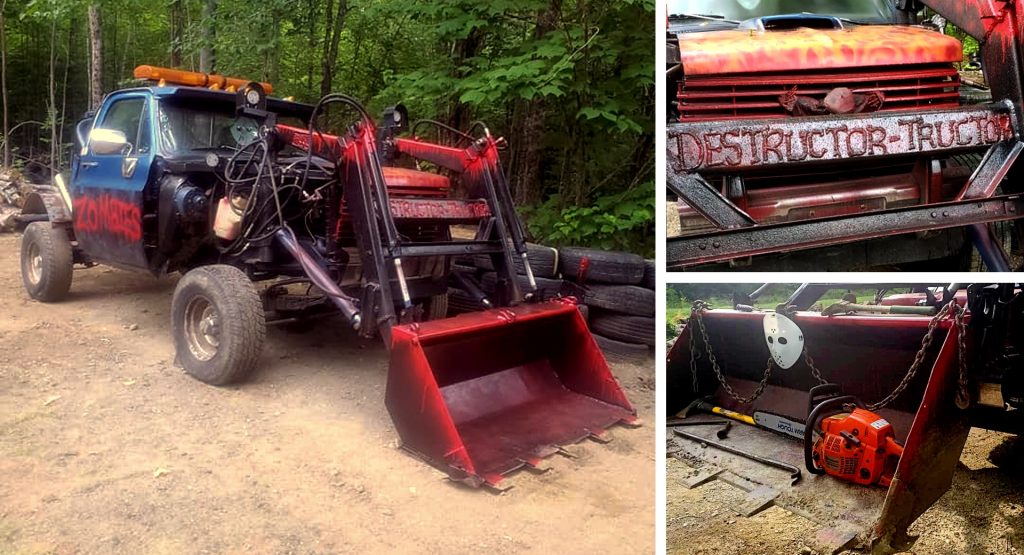  The Destructor Tructor Is Both A Pickup And A Bulldozer