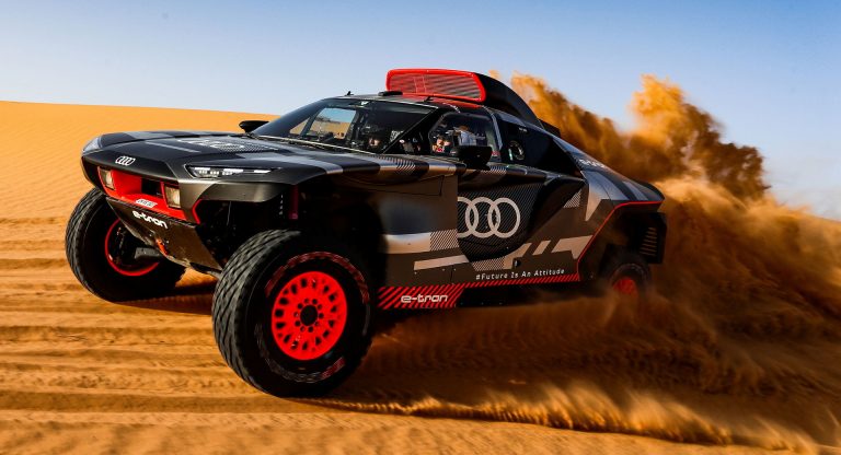 Audi's 2022 Dakar Rally Contender Arrives At The Moroccan Desert For ...