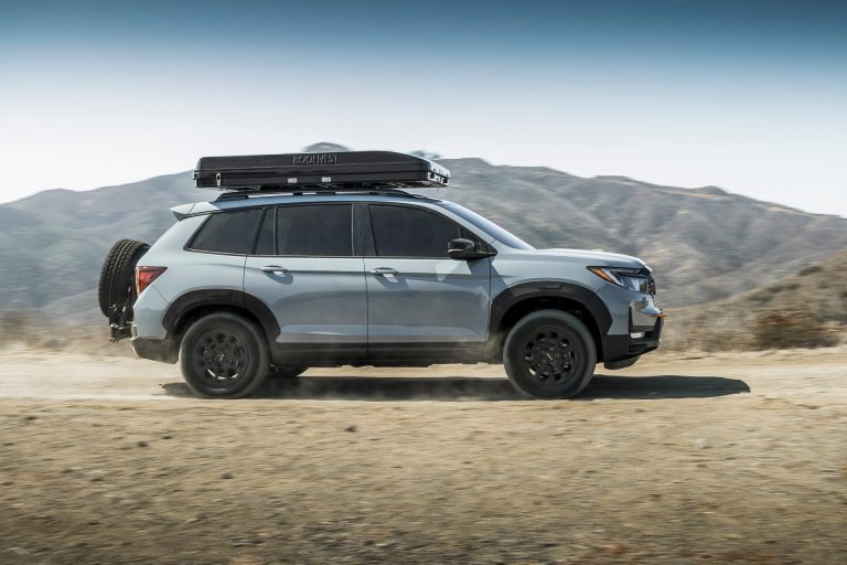 2022 Honda Passport Trailsport Rugged Roads Project Is Bathed In Unique Accessories Carscoops