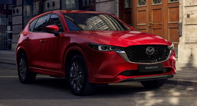 Mazda cx 5 2022 интерьер