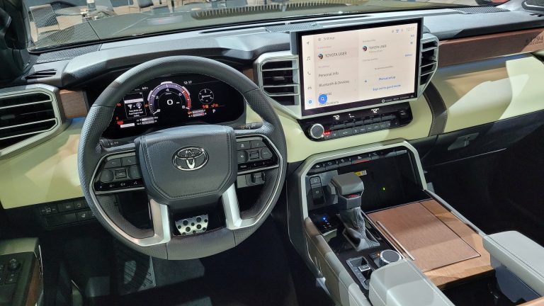 We Check Out The Tundra’s All-New 14-Inch Infotainment System | Carscoops