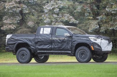 2023 Chevrolet Colorado Spotted Again Under Heavy Camo, This Time In ...