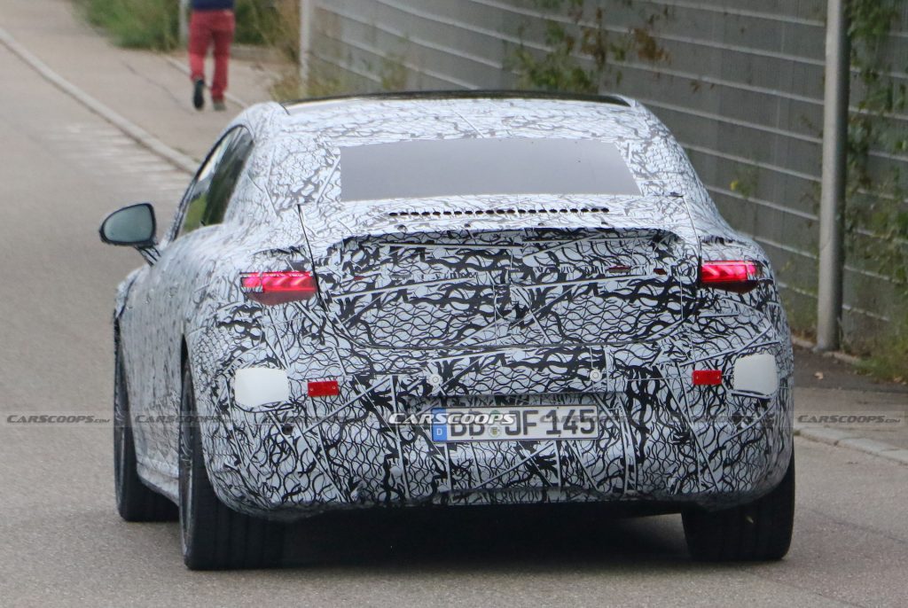 2023 Mercedes-AMG EQE 53 Spied: AMG’s Electric Sedan Getting Ready For ...