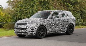 2023 Range Rover Sport SVR Shows More Of Its Face During Nurburgring ...