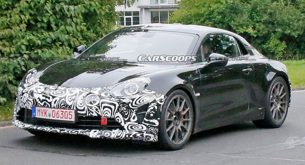  Mysterious Alpine A110 Spied, Could Hint At A Facelifted Variant