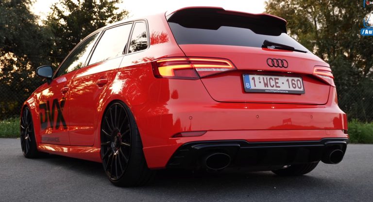 The Number Of The Beast: Big Turbo Turns The Audi RS3 Into A 666 HP 