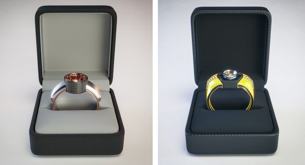Engagement Ring Box Lightning McQueen