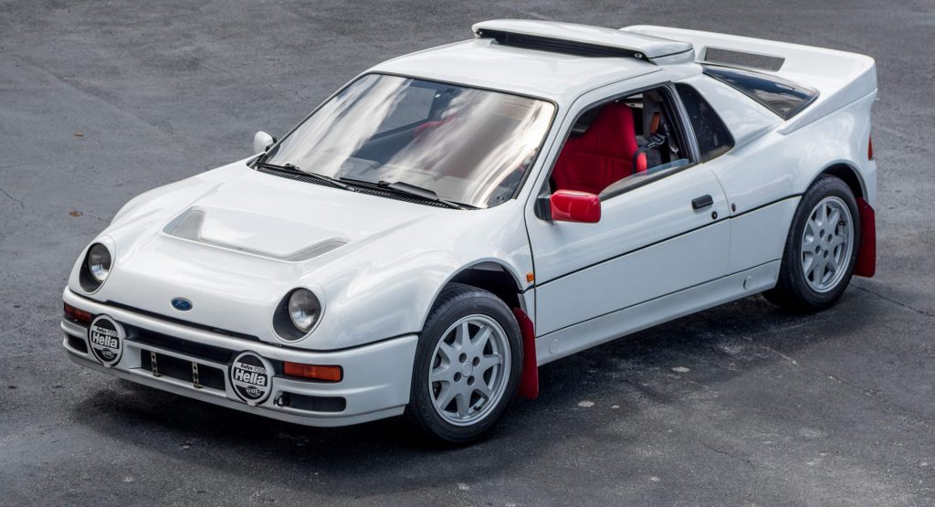  Low-Mileage 1986 Ford RS200 Is An Extremely Desirable Road-Going Rally Car