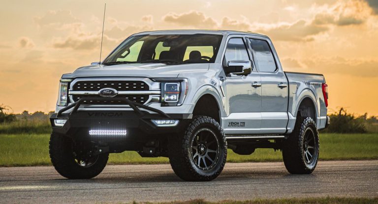 New Hennessey Venom 775 F-150 Out Muscles The Ram 1500 TRX | Carscoops