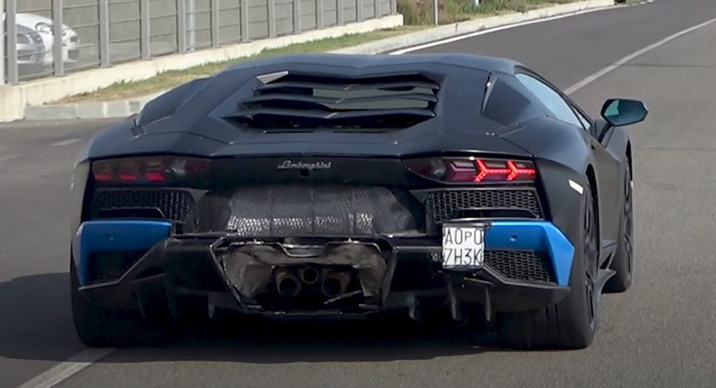  What Is Lamborghini Up To With This Aventador Prototype?