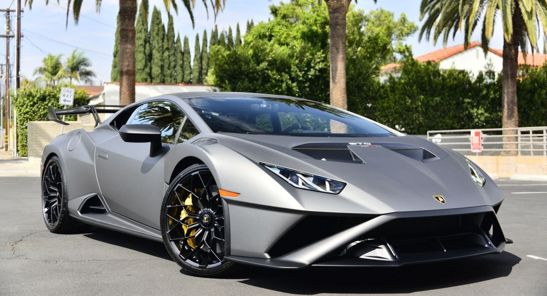 For Half A Million, You Could Get A House, Or This Matte Grey Lamborghini  Huracan STO | Carscoops