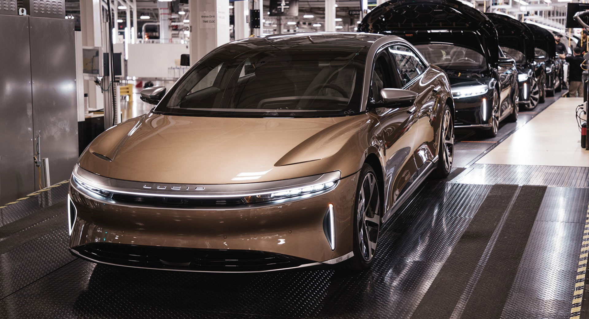 Lucid Air Goes Into Production, Deliveries Set To Begin Next Month 