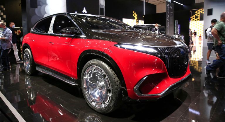 Mercedes-Maybach EQS Concept Previews Ultra-Luxurious Electric SUV ...