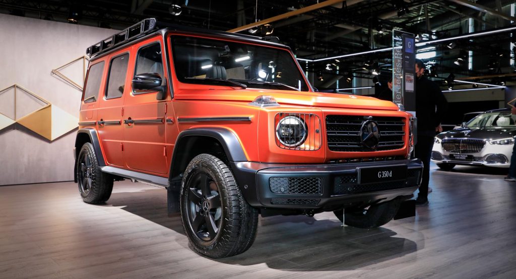  Mercedes Unveils 2022MY G-Class, Adds Professional Line With Rugged-Look Options