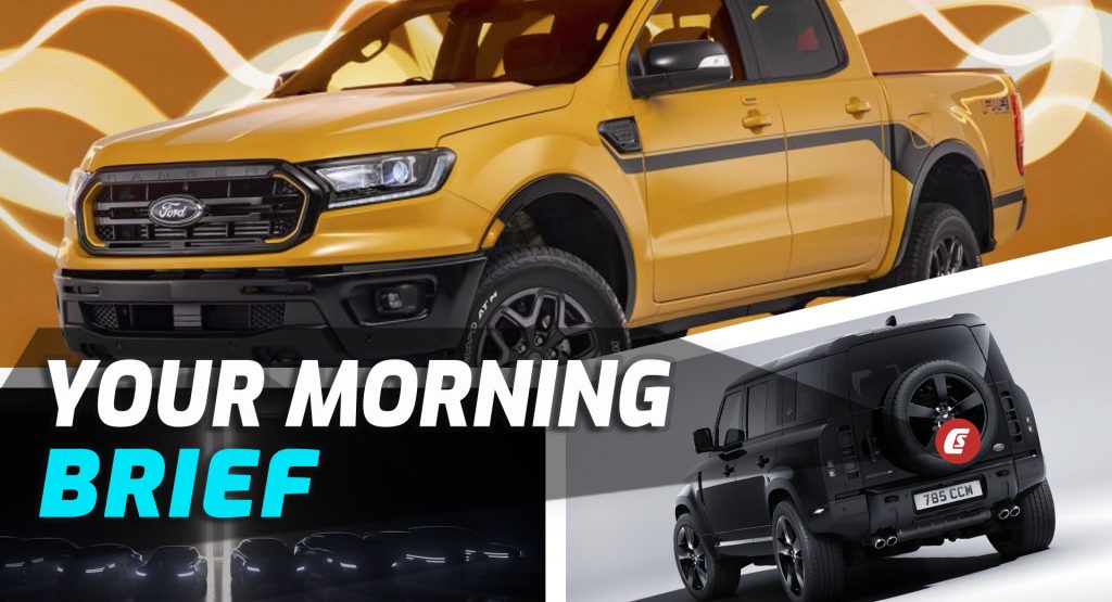  Ford Ranger Splash Returns, Special 007-Themed Defender V8, And Genesis To Go All-EV: Your Morning Brief