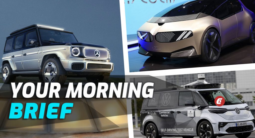  All The Latest From Munich Motor Show, Including Concepts And Production Cars: Your Morning Brief