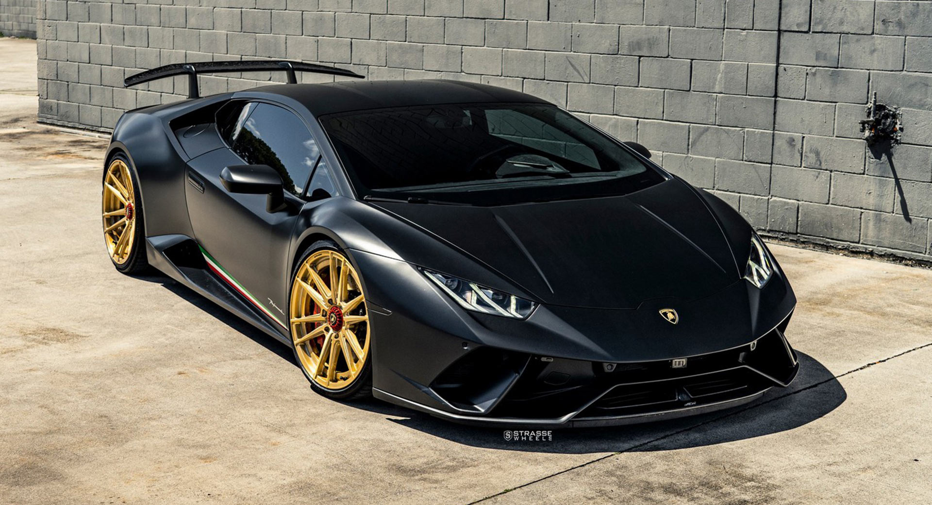Black And Gold Lamborghini