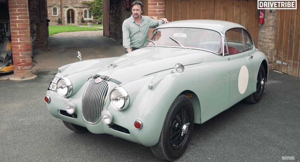 Richard Hammond Drives His Jaguar XK150 For The First Time Since Restoring  It | Carscoops