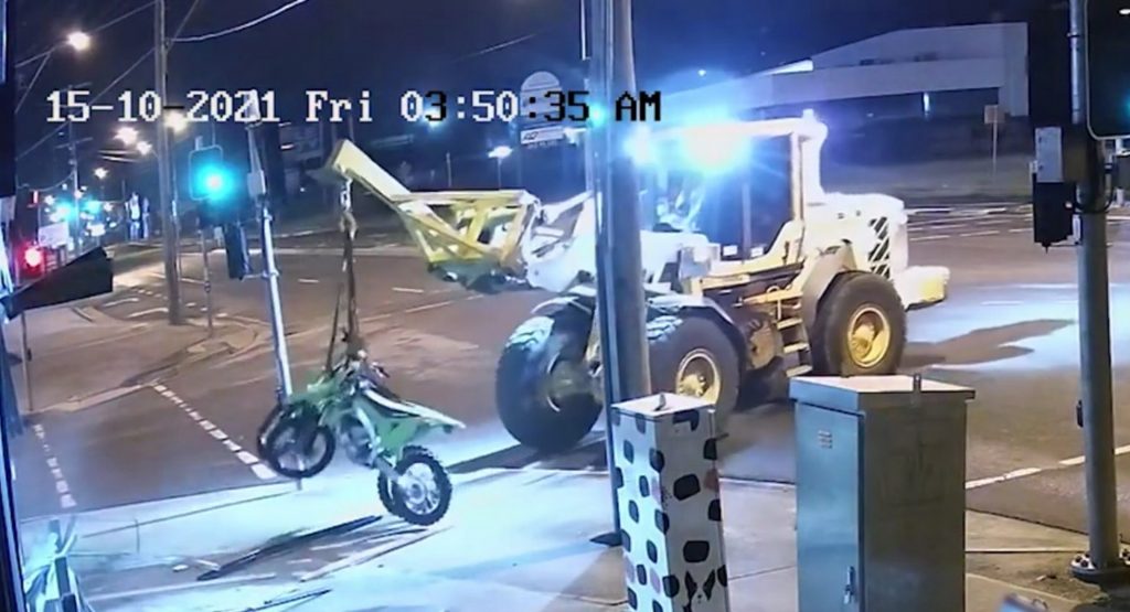  Man Leads Police On Surreal Chase After Allegedly Stealing Tractor To Raid Store And Steal Motorcycles