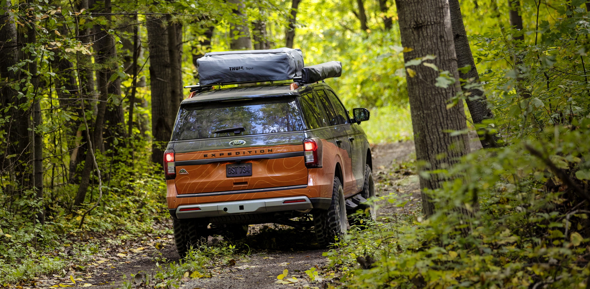 Ford Expedition Timberline OffGrid Concept Gets A Shower, A Fridge