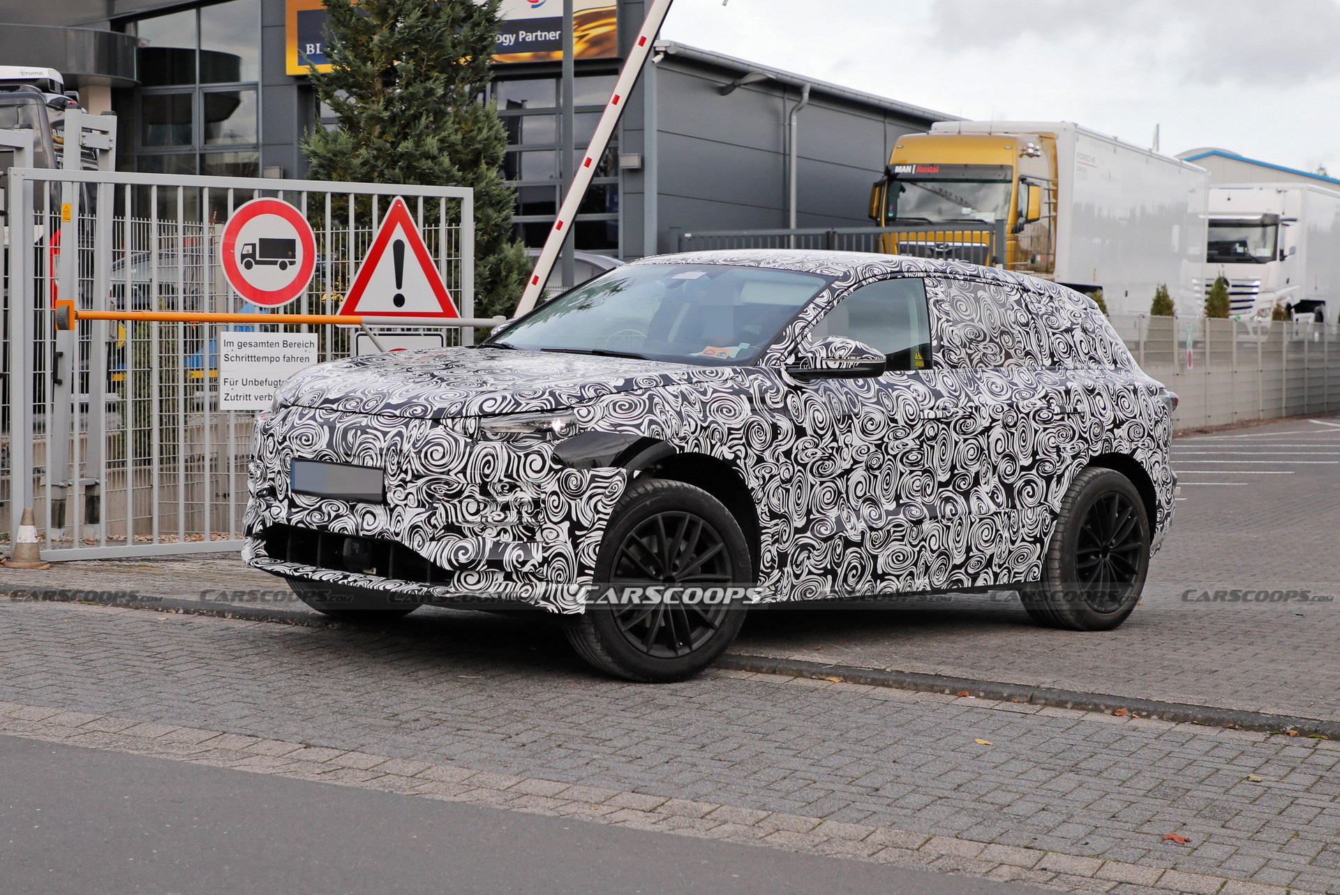 2023 Audi Q6 E-Tron Spied Looking Both Sporty And Premium | Carscoops