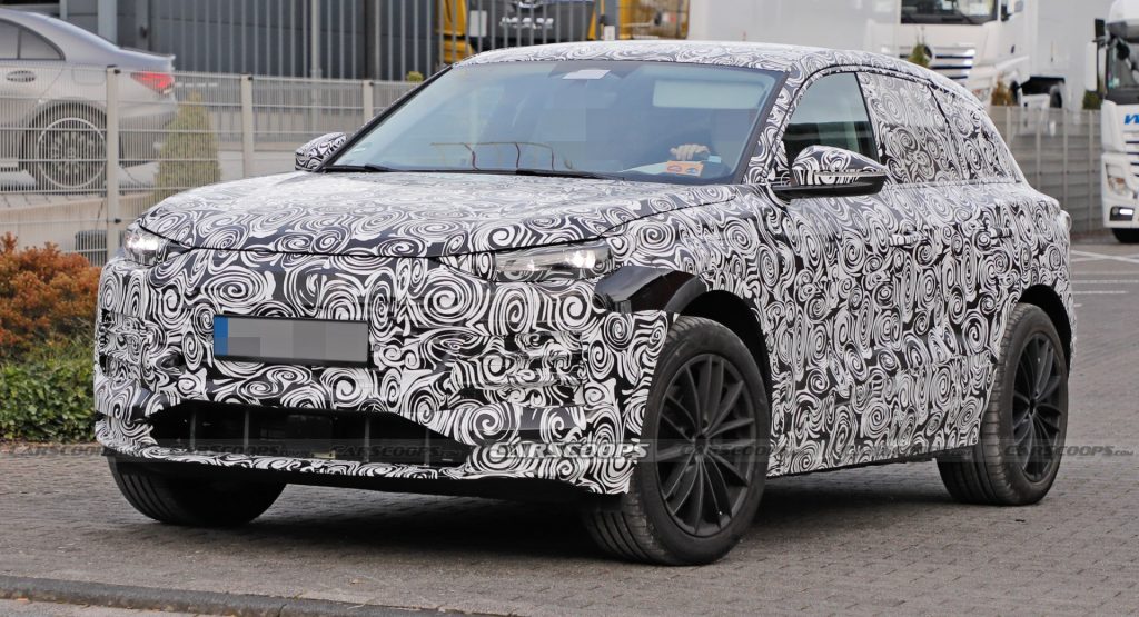  2023 Audi Q6 E-Tron Spied Looking Both Sporty And Premium