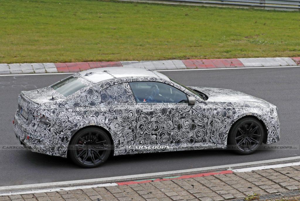 Camouflaged BMW M2 Prototype Spied At The Ring Could Be The Competition ...