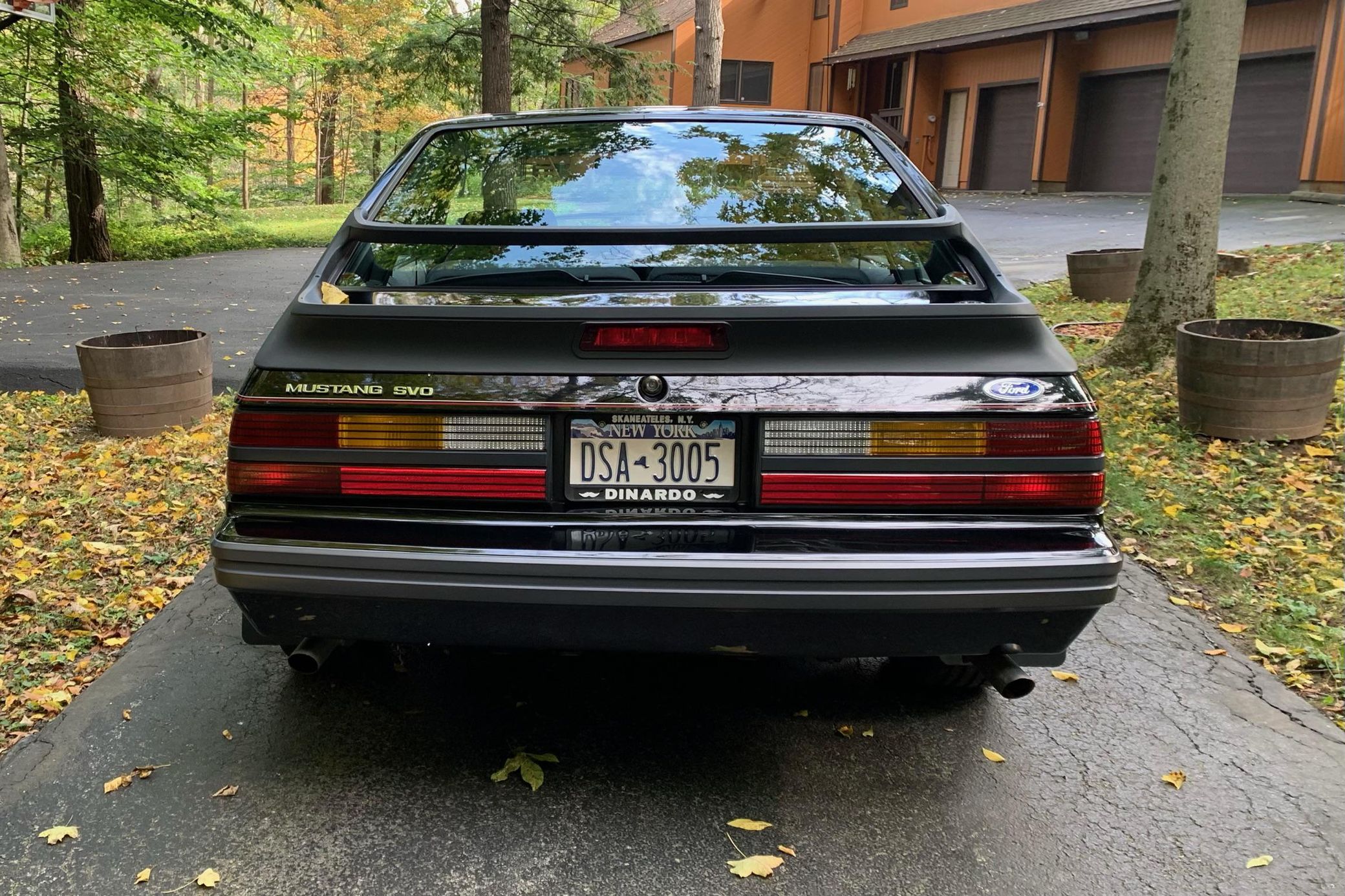 This 1986 Ford Mustang SVO Is An 1-Owner Car With Just 18,000 Miles On ...