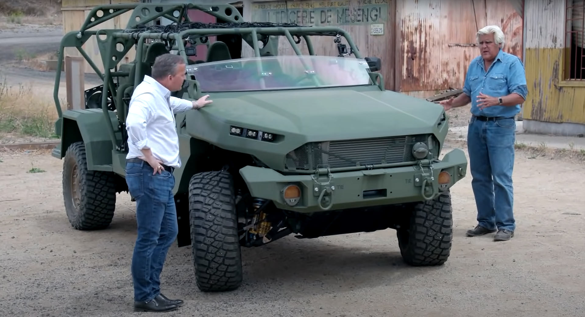 Jay Leno Discovers You Can Have Fun Driving GM Defense’s Infantry Squad Vehicle Auto Recent