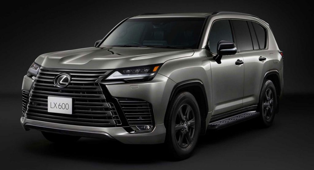  2022 Lexus LX 600 Gets Offroad Trim With Three Locking Differentials, Smaller Wheels In Japan