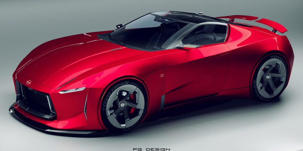 Does This 2025 Nissan Fairlady Zero Z Design Render Look Even Better