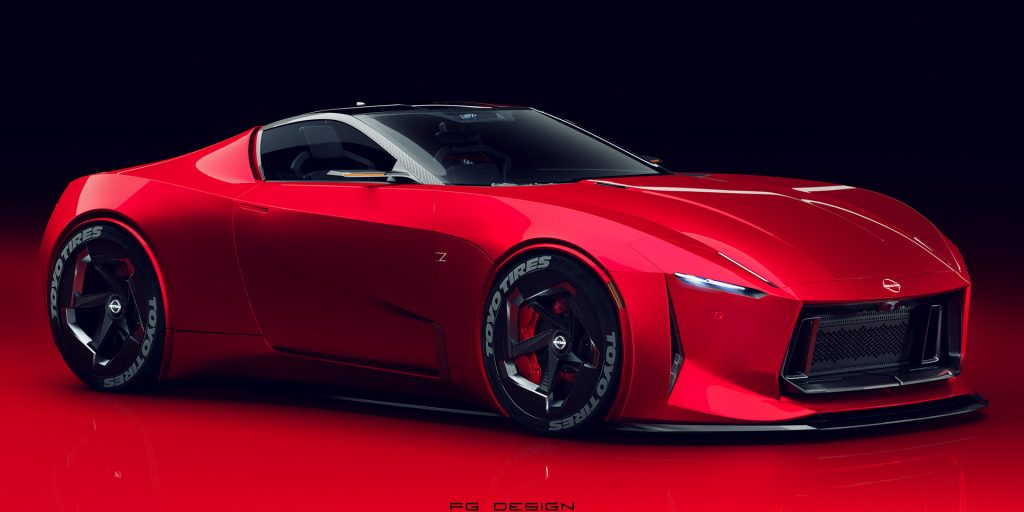 Does This 2025 Nissan Fairlady Zero Z Design Render Look Even Better