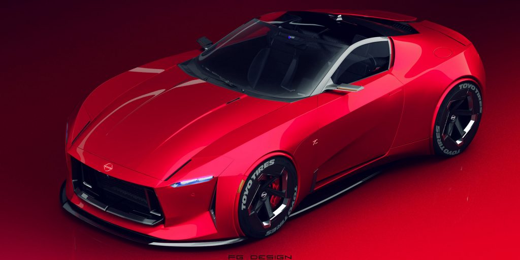 Does This 2025 Nissan Fairlady Zero Z Design Render Look Even Better