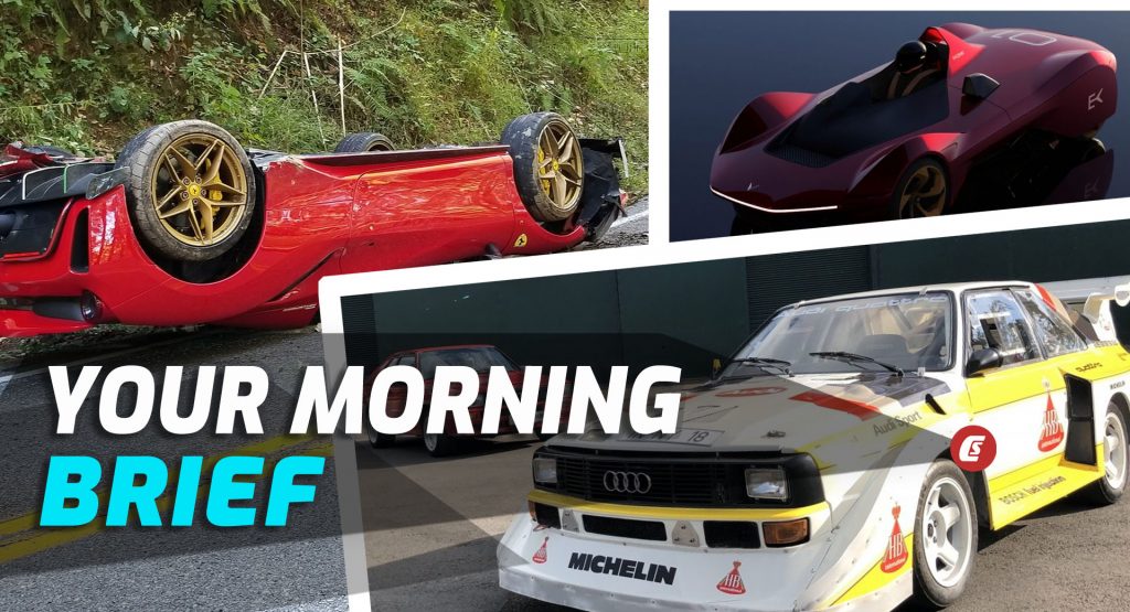  The World’s Lighest EV, Audi’s Legends Driven, And Ferrari 488 Pista Wrecked: Your Morning Brief