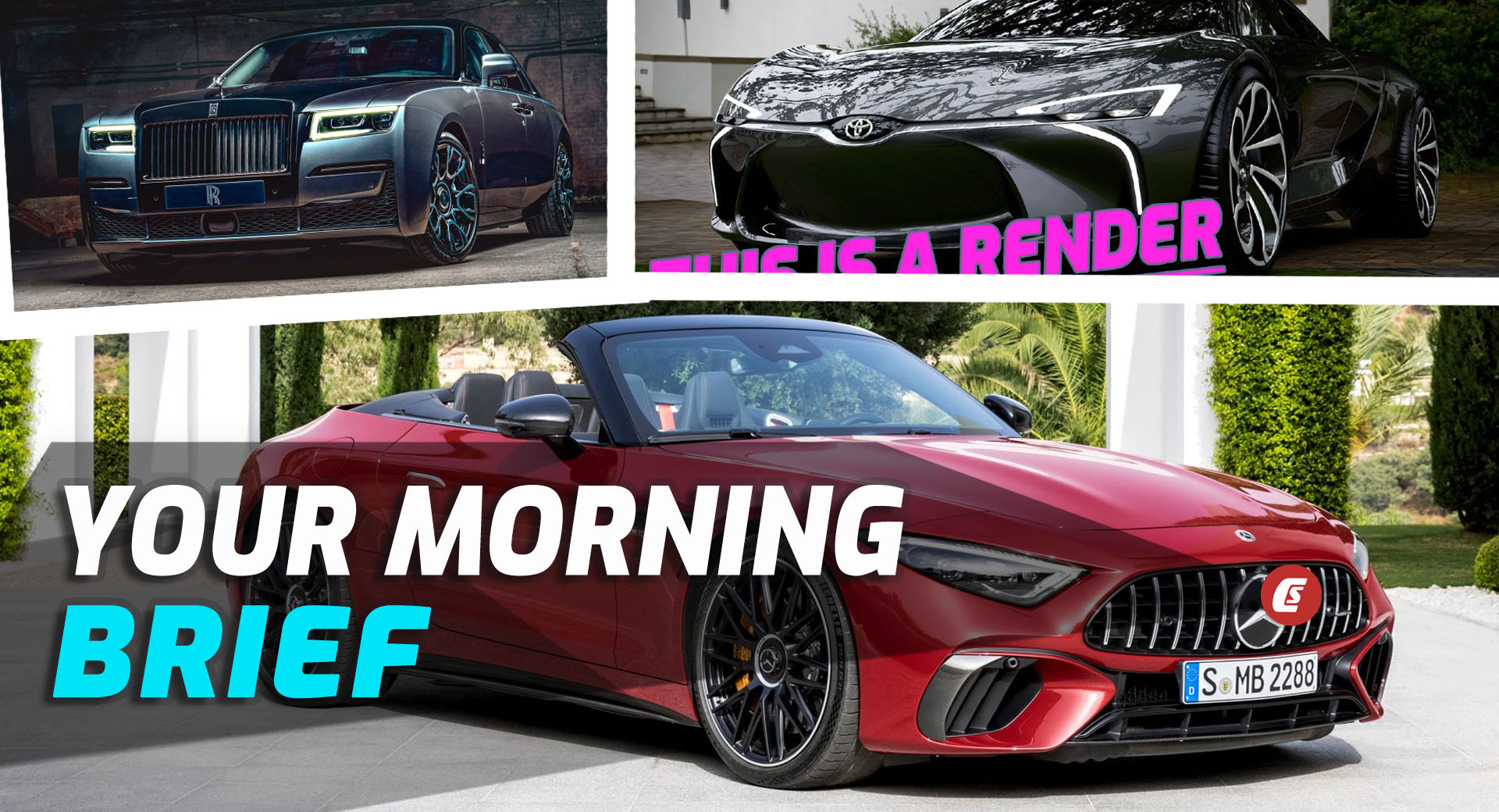 New Mercedes-AMG SL Breaks With Tradition, Rolls Royce Black Badge Wears Blackest  Paint, And That Fake MR-2 Story: Your Morning Brief