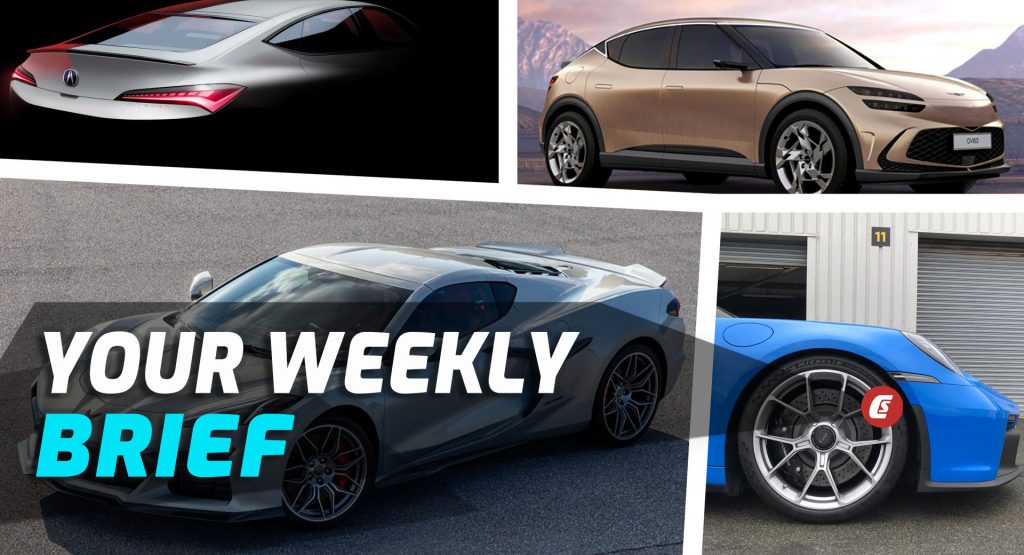  2023 Corvette Z06 Previewed, 2022 Acura Integra To Go Five Door, And Genesis GV60 Has An EV Drift Mode: Your Weekly Brief