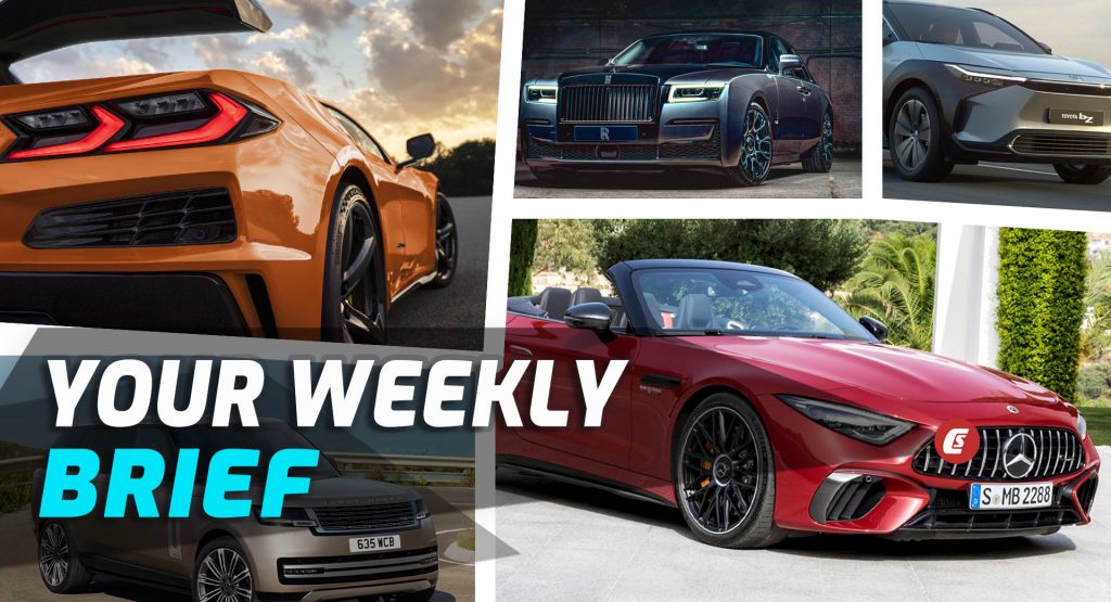  New Corvette Z06, Mercedes SL, Range Rover, And Toyota bZ4x: Your Weekly Brief