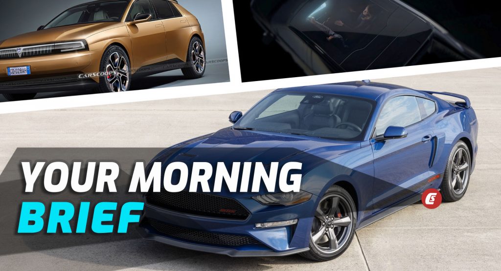  2022 Mustang Gets Stealth Options, More 2022 Silverado EV Clues, And Lancia Delta To Return As An EV: Your Morning Brief