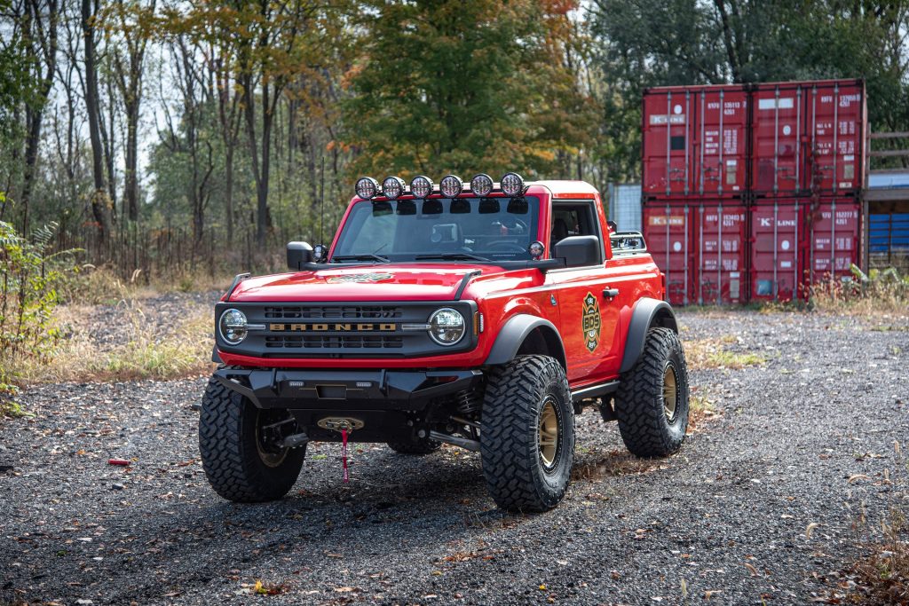 Ford Bronco Fire Command Pickup Debuts A Rugged Throwback | Carscoops